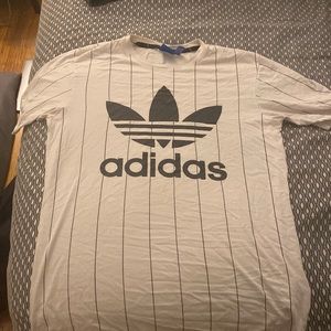 Adidas White&Black T-Shirt US SMALL